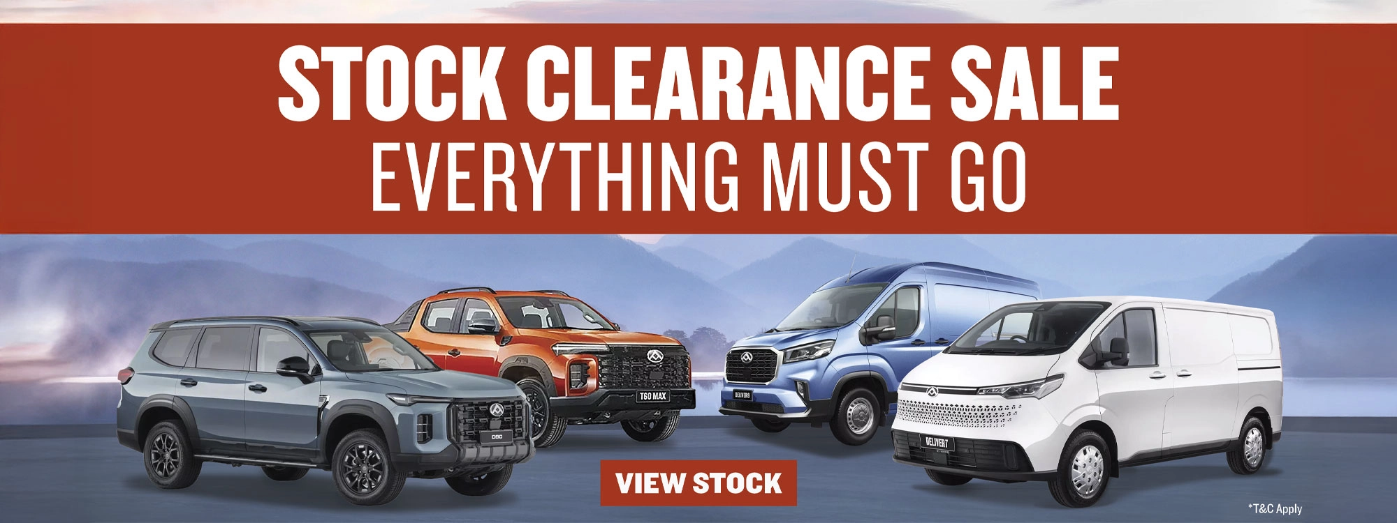 Stock Clearance Sale